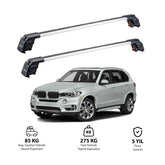 BMW X5 2013-2018 TRX2 Thunder Carrier Barres transversales pour galerie de toit 2 barres